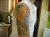 Koi half sleeve tattoo