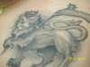 Lion of the Tribe of Judah tattoo