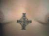 better pic of chest 'cross' tattoo