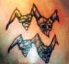aquarius sign tattoo