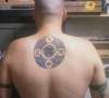 Ricks Back Tat tattoo