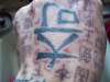 scroll (chinese) tattoo