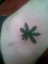 weed tattoo