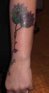 Water lilies tattoo