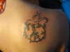 peace bird tattoo