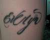 Evelyn tattoo
