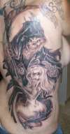 Grim reaper (not finished) tattoo