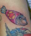 A Bomb tattoo