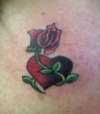 Dark Rose tattoo