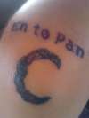 En to Pan w/ moon tattoo