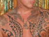maori chest tattoo
