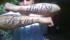 my lettering tattoo