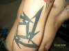 Ninja Star tattoo