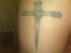 Cross tattoo