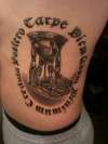 Carpe Diem Quam Minimum Credula Postero tattoo