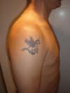 old pegasus before session 1 tattoo