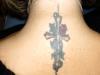 Cross with Roses tattoo