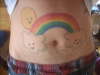 Rainbow tattoo