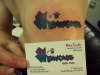 biz card logo tattoo
