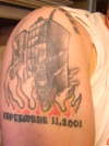 911 tribute tattoo