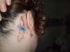 Blue Flower tattoo