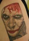 The Joker (Heath Ledger) tattoo