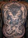 Gothic dragon tattoo