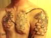 Pink Floyd Chest Piece tattoo