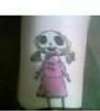 lil girl from Corpse bride tattoo