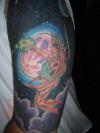 Demon Chick tattoo