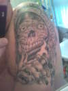 Grim Reaper tattoo