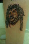 jesus portrait tattoo