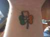 Irish Shamrock tattoo