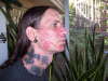 face tattoo