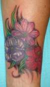 flowers tattoo