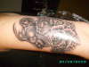 same but shiny v for vendetta tattoo