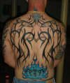 tribal wings tattoo