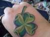 4 Leaf Clover tattoo