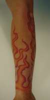 FLAMES tattoo