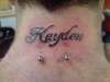 MY SONS NAME... tattoo