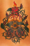 Skull tattoo