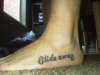 MY new foot tattoo