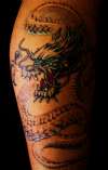 dragon tattoo