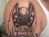 demon tattoo