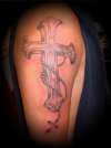 Cross tattoo