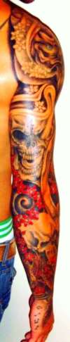 Skullflower II tattoo