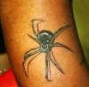 black widow tattoo