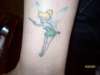 Tinkerbell tattoo