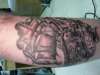 Daniels Ship tattoo