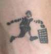 Ronald McDonald tattoo